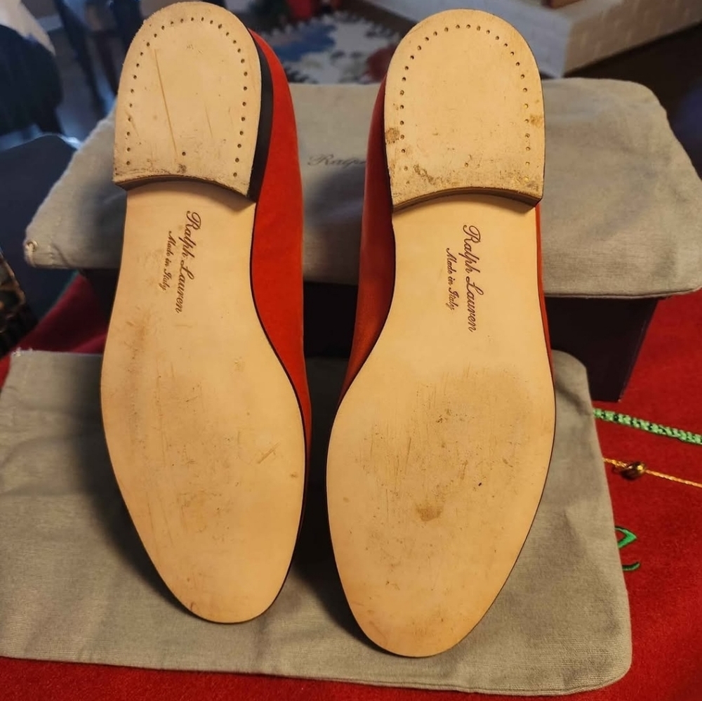 Ralph Lauren Purple Label Slippers. Size 11.5 - Picture 3 of 8
